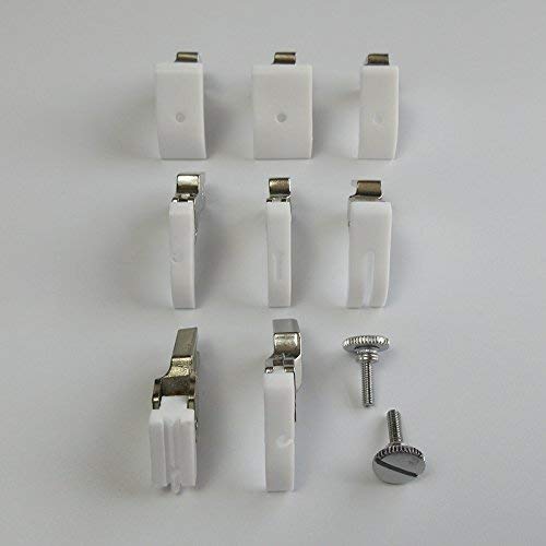 Amazon.com: evernice 8 Teflon Zipper & Wide Bottom Presser Foot